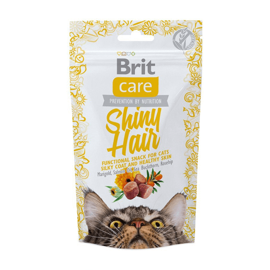 Brit Care Cat Snack Shiny Hair Karma dla kota 50 g