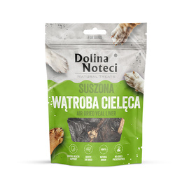 Dolina Noteci Natural Treats Veal Liver wątroba cielęca przysmak dla psa 150 g