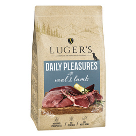 Luger’s Daily Pleasures karma suszona dla psa z cielęciną i jagnięciną 9 kg