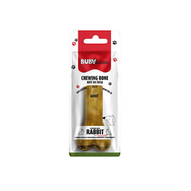 BUBAlicious gryzak dla psa kość twarda ze skóry wołowej z królikiem 12 cm