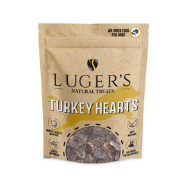 Luger's Natural Treats Przysmak gryzak dla psa serca z indyka 150 g