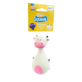 Cooper & Pals Zabawka z piszczałką dla psa krowa 13 cm