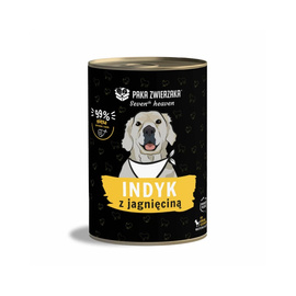 Paka Zwierzaka Seventh Heaven Karma mokra dla psa Turkey & Lamb indyk i jagnię 400 g