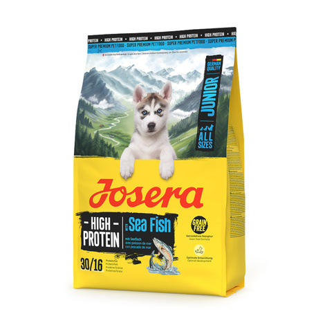 Josera High Protein Junior Sea Fish Sucha karma dla psa szczeniaka z rybami morskimi 3 kg