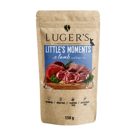 Karma mokra dla psów małych ras Luger's Little's Moments z jagnięciną i ryżem brązowym 150 g