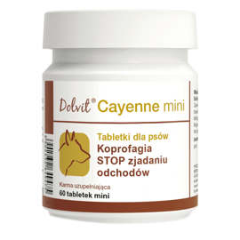 Suplement diety dla psa Dolvit Cayenne Mini Koprofagia 60 tabl.