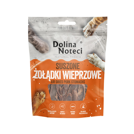 Dolina Noteci Natural Treats Pork Stomachs żołądki wieprzowe przysmak dla psa 100 g