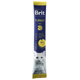 Brit Premium by Nature Meaty Stick przysmak dla kota z indykiem 5g