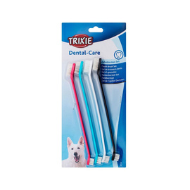 Trixie szczoteczki dwustronne do zębów dla psa lub kota 4 szt.