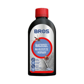 Bros Bagosel koncentrat do zwalczania komarów, meszek, kleszczy i much 250 ml