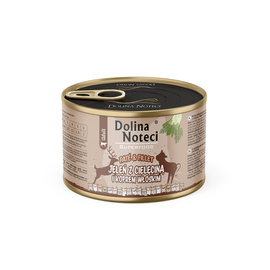 Mokra karma dla kota jeleń z cielęciną i koprem włoskim Dolina Noteci Superfood Pasztet & Filet 185 g