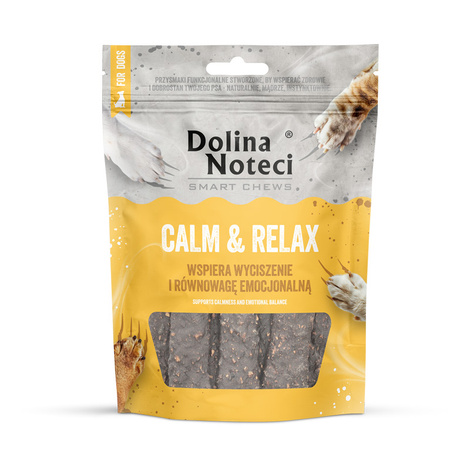 Dolina Noteci Smart Chews Calm & Relax Gryzaki funkcjonalne dla psa wspierające redukcję stresu 7 szt.