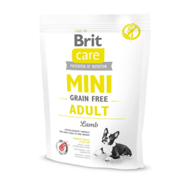 Karma sucha dla psów małych ras Brit Care Mini Grain-Free Adult Lamb 400 g