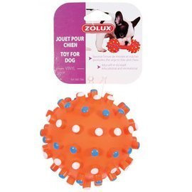Zolux Zabawka winylowa gryzak dla psa piłka z wypustkami 10 cm