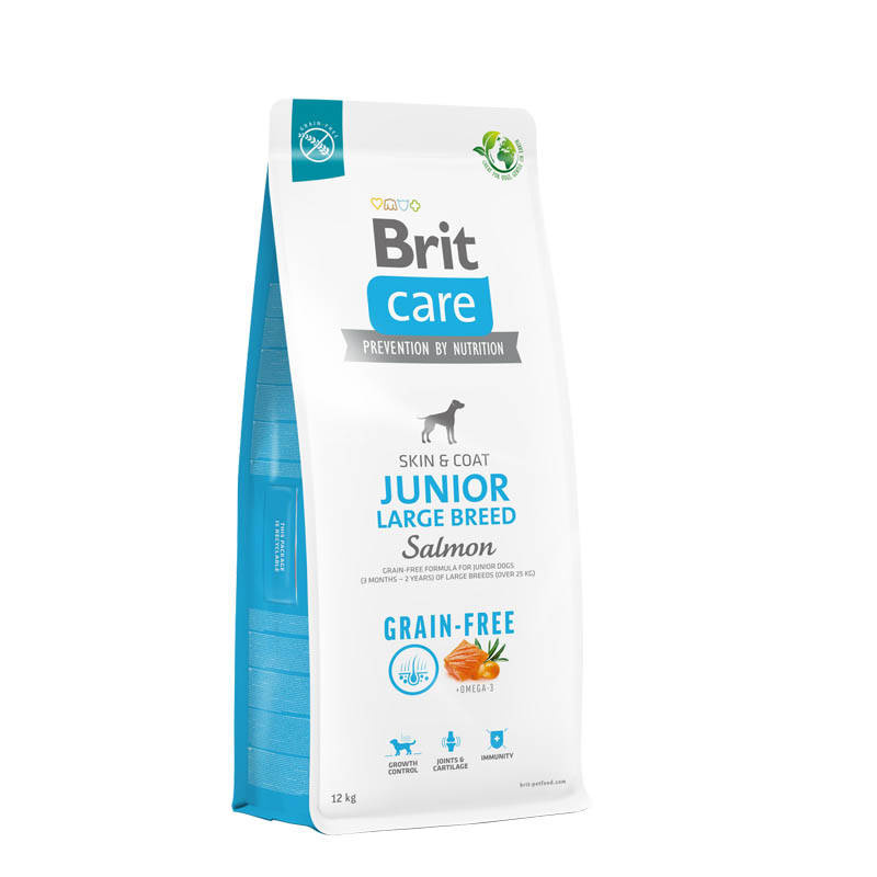 Brit Care Dog Grain-Free Junior Large Breed Salmon Karma sucha dla psa duże rasy łosoś 12 kg