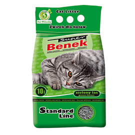 Certech Super Benek Standard Line Żwirek dla kota Zielony Las 10 l