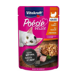 Vitakraft Poésie Karma dla kota w saszetce Indyk żel 85 g
