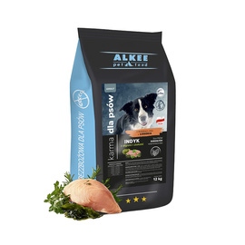ALKEE karma dla psa indyk z ziołami i algami dla dorosłych psów wszystkich ras 12 kg