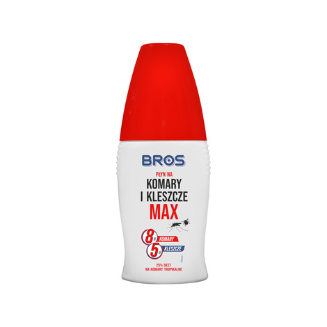 Bros Max Płyn na komary i kleszcze 25,77% DEET 50 ml