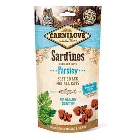 Przysmak dla kota Carnilove Snack Cat Soft Sardynka z Pietruszką 50g