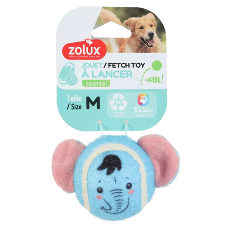 Zolux Zabawka dla psa piłka tenisowa Słoń M