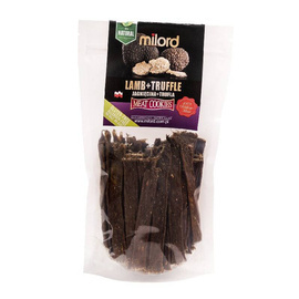 Milord Przysmak dla psa jagnięcina z truflami paski 70 g