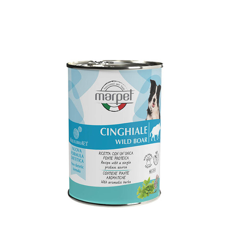 MARPET mokra karma dla psa AEQUILIBRIAVET monobiałkowa dzik 400 g