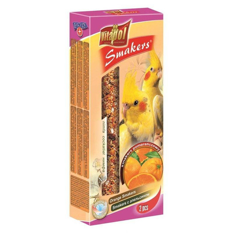 Pokarm dla ptaków Vitapol Smakers dla nimfy Pomarańczowy 90 g