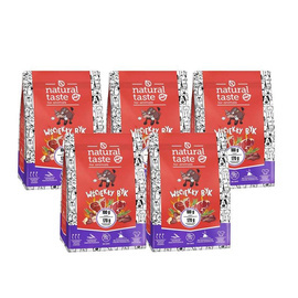 Karma suszona dla psa Natural Taste Wściekły Byk zestaw 5 x 1 kg