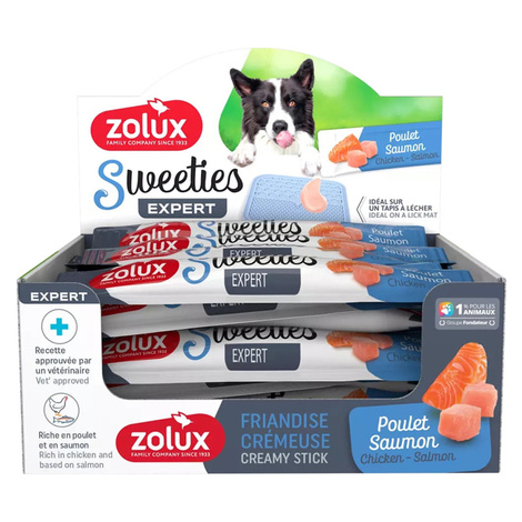 Zolux Sweeties Przysmak kremowy dla psa z łososiem i kurczakiem 1 szt. 14 g