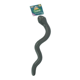 Cooper & Pals Zabawka z piszczałką dla psa wąż czarny 38 cm