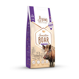 Bemo Sensitive Boar - hipoalergiczna, monobiałkowa karma sucha z dziczyzną dla dorosłych psów małych i średnich ras S/M 3 kg