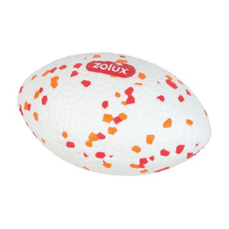 Zolux Etpu Zabawka dla psa wytrzymała piłka rugby do aportowania 12,7 cm