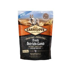 Karma dla psa Carnilove Fresh Struś i Jagnięcina For Adult Small 1,5kg