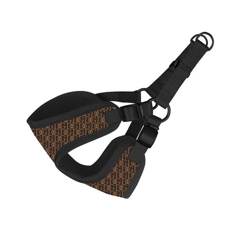 Szelki Chaba comfort Fashion 4 (XL)-brązowe