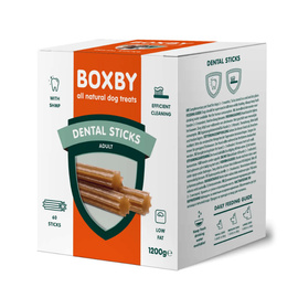 Boxby Dental Sticks Przysmaki dentystyczne dla psa 60 szt. 1200 g
