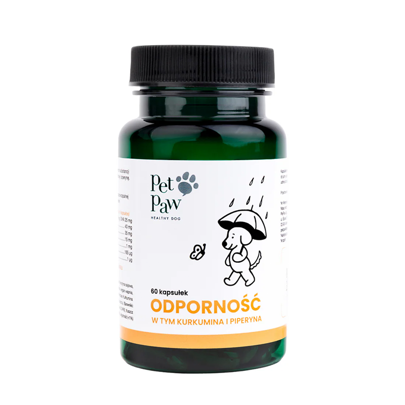 PetPaw Healthy Dog Odporność Suplement dla psa 60 kapsułek