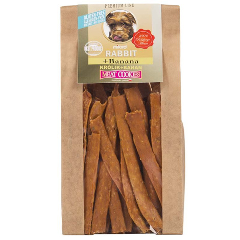 Milord Ciastka dla psa z królikiem i bananem 80 g