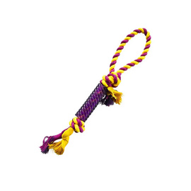 Buba Zabawka dla psa gryzak TPR na sznurku 41 cm