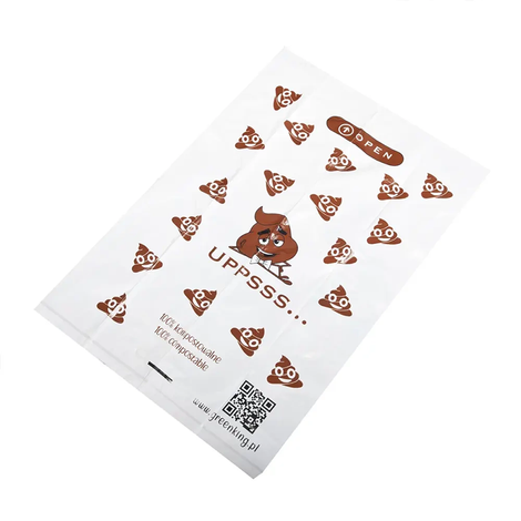 GREENLINE Biodegradowalne worki na psie odchody - zapach lawendowy 23 x 33 cm (3 x 10 szt.)