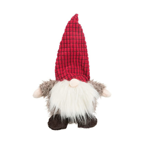 Trixie Zabawka świąteczna krasnal pluszak czerwony 33 cm