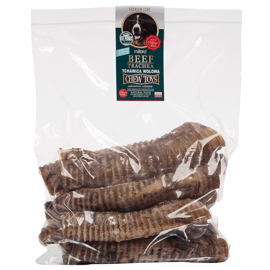 Milord Gryzak dla psa suszone tchawice wołowe krótkie 300 g