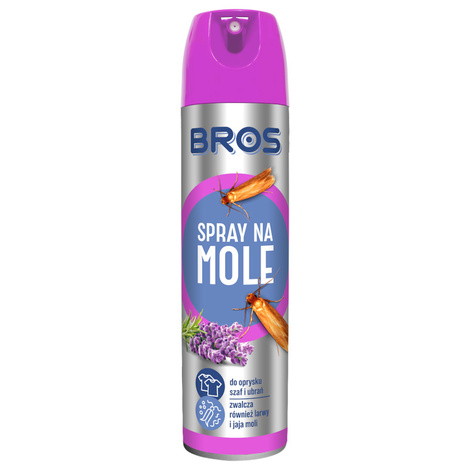 Bros Spray do zwalczania moli odzieżowych 150 ml