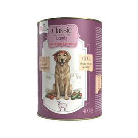 Syta Micha Classic Mokra karma dla psa jagnięcina z cukinią 400 g