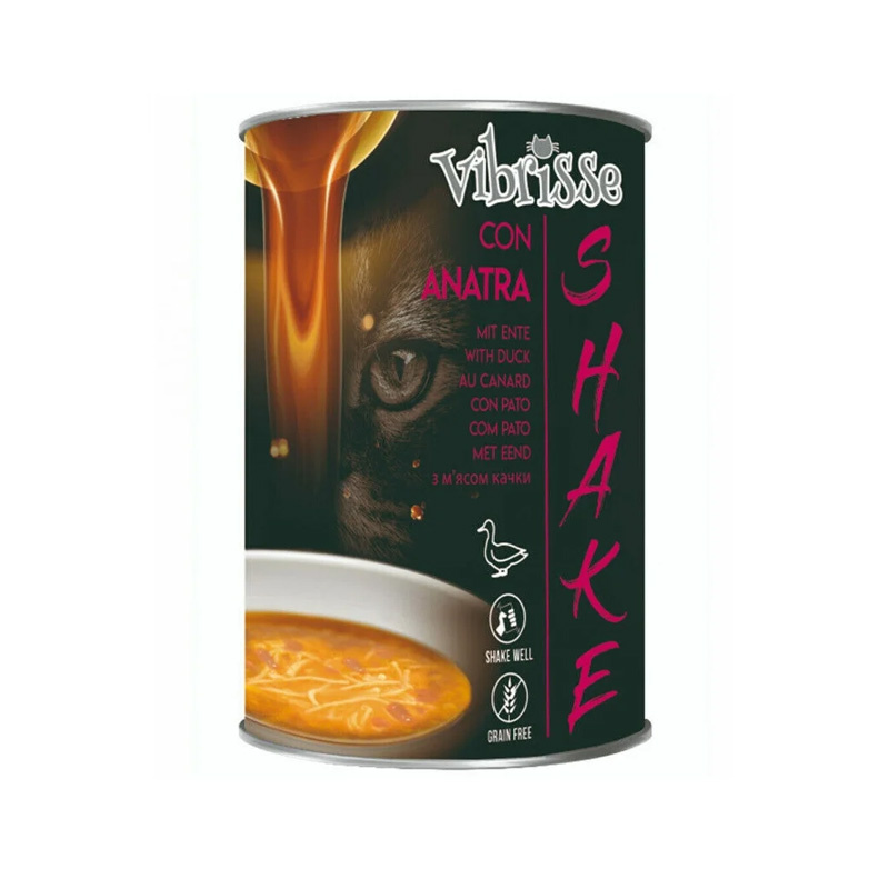 Vibrisse Shake Mokra karma napój dla kota kaczka 135 g