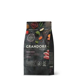 Grandorf Cat Fresh Duck Adult Karma sucha dla dorosłych kotów o wrażliwym układzie pokarmowym Kaczka 400 g