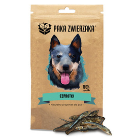 Paka Zwierzaka Przysmak dla psa Szprotki 100% 60 g