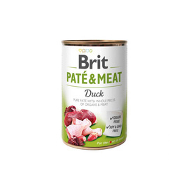 Mokra karma dla psa Brit Pate& Meat kaczka 400g