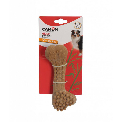 Camon Kość z bambusem zabawka gryzak dla psa 17 cm