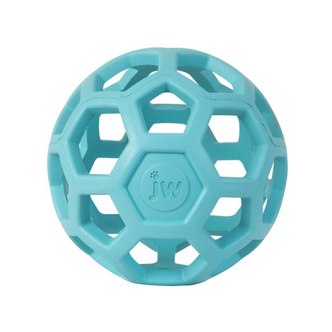 JW Pet Hol-ee Roller Piłka ażurowa dla psa błękitna medium 11,5 cm